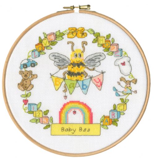 click here to view larger image of Baby Bee (counted cross stitch kit)
