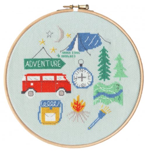 click here to view larger image of Adventure (counted cross stitch kit)