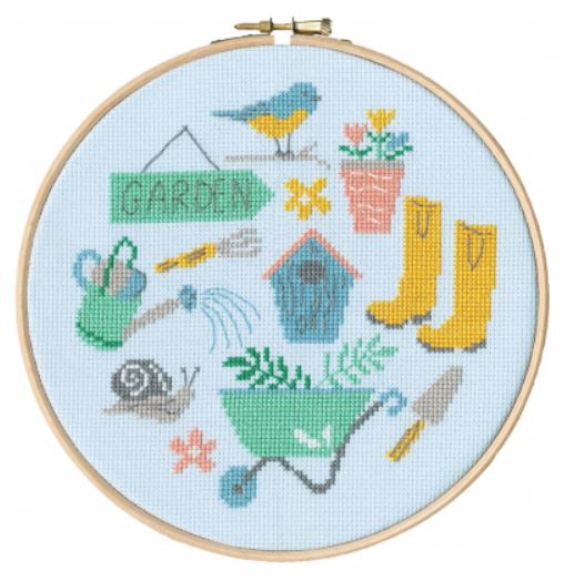 click here to view larger image of Garden  (counted cross stitch kit)