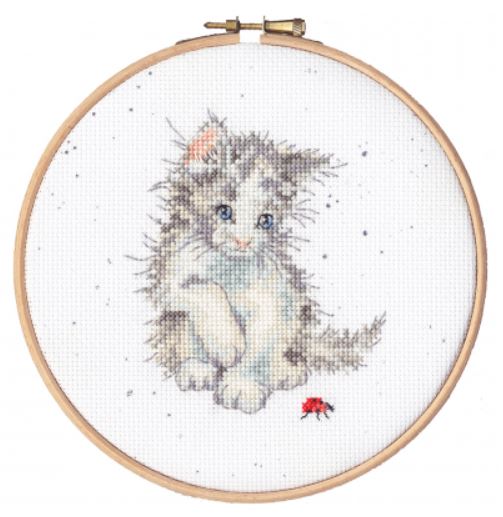 click here to view larger image of Ladybird  (counted cross stitch kit)