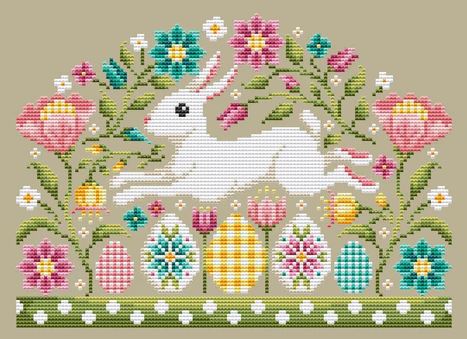 click here to view larger image of Easter Bunny (chart)
