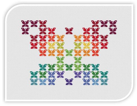 click here to view larger image of Rainbow Butterfly (chart)