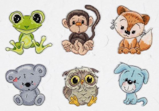 click here to view larger image of Friends 1 (counted cross stitch kit)