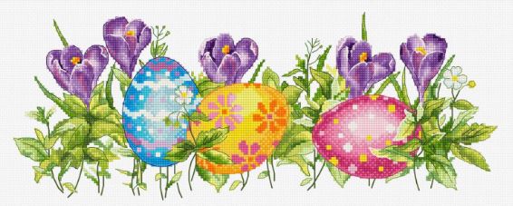 click here to view larger image of Crocus  (counted cross stitch kit)