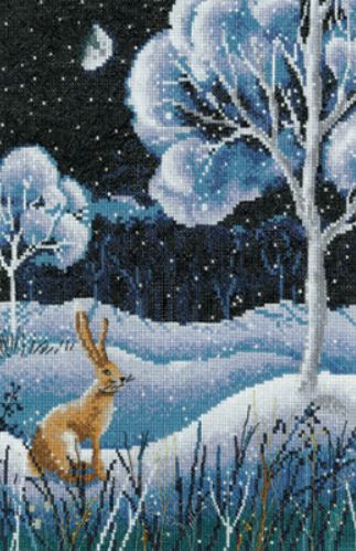click here to view larger image of Winter Forest  (counted cross stitch kit)