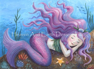 click here to view larger image of Sleeping Mermaid - Lisa Victoria (chart)