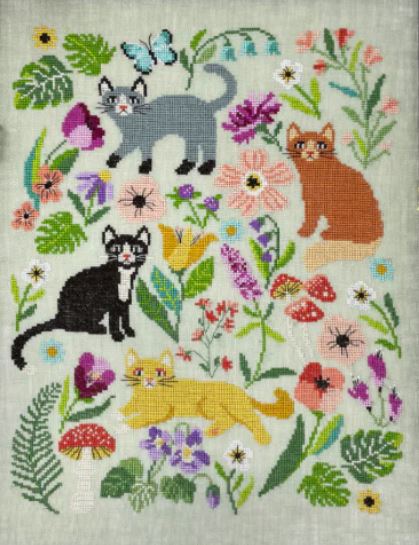 click here to view larger image of Cat Tapestry, The (chart)