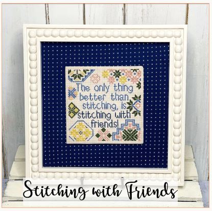 click here to view larger image of Stitching with Friends (chart)