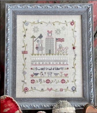 click here to view larger image of Sweet Land Sampler Kit (counted cross stitch kit)