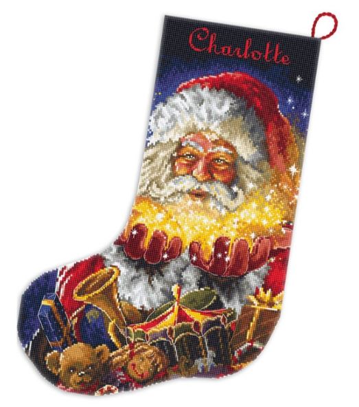 click here to view larger image of Christmas Miracle Stocking (counted cross stitch kit)