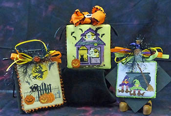 click here to view larger image of Little Bits - October Halloween (counted cross stitch kit)