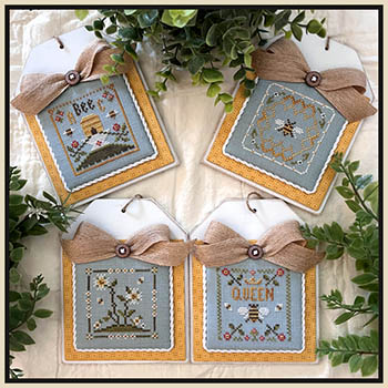 click here to view larger image of Cross Stitch Petites - Bumblebee Petites (counted cross stitch kit)