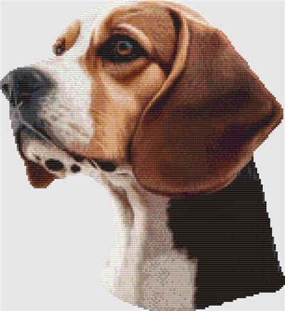 click here to view larger image of Beagle - Portrait II (chart)