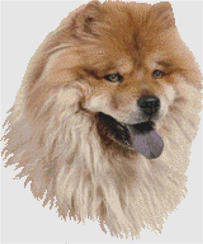 click here to view larger image of Chow Chow - Portrait (chart)