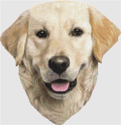 click here to view larger image of Golden Retriever - Portrait  (chart)