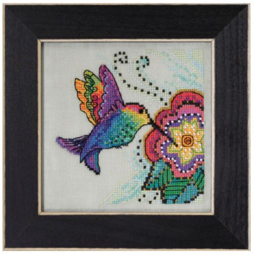 click here to view larger image of Hummingbird (2023) (counted cross stitch kit)