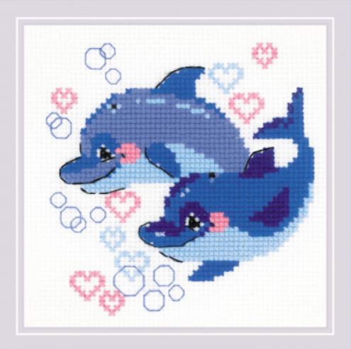 click here to view larger image of Mare D' Amore (Sea of Love) (counted cross stitch kit)
