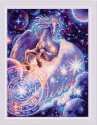 click here to view larger image of Pegasus Constellation (counted cross stitch kit)