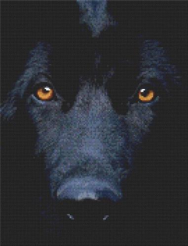 click here to view larger image of Black German Shepherd (chart)
