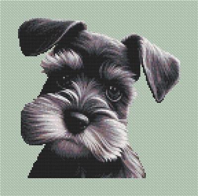 click here to view larger image of Schnauzer Portrait (chart)