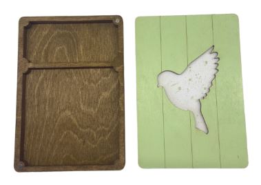 click here to view larger image of Wooden Box/Bird - KF057/12 (accessory)