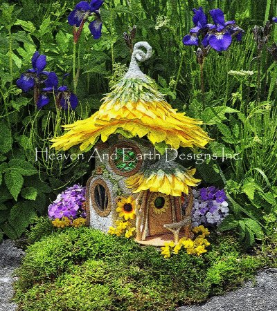 click here to view larger image of Sunflower House/Mini - Sally Smith (chart)