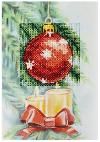 click here to view larger image of Card - SA6244 (counted cross stitch kit)