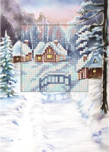 click here to view larger image of Card - SA6264 (counted cross stitch kit)