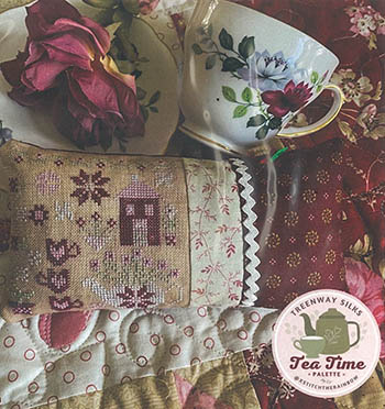 click here to view larger image of Tea Garden Pin Pillow (chart)