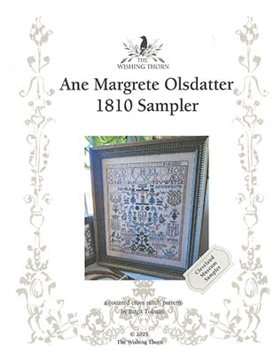 click here to view larger image of Ane Margrete Olsdatter 1810 Sampler (chart)