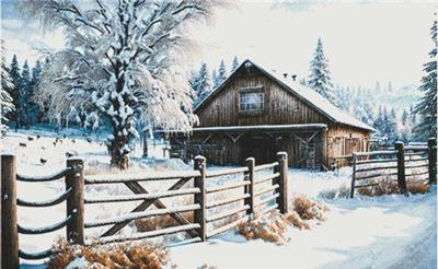 click here to view larger image of Winter Barn (chart)