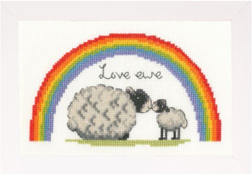 click here to view larger image of Mother's Love, A - Lucy Pittaway (counted cross stitch kit)