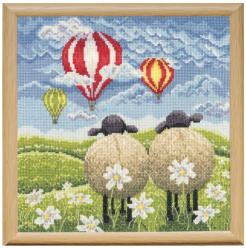 click here to view larger image of Cheeky Escape, A - Lucy Pittaway (counted cross stitch kit)