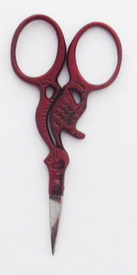 click here to view larger image of Pussycat Scissors Red Handles 3.5" (accessory)