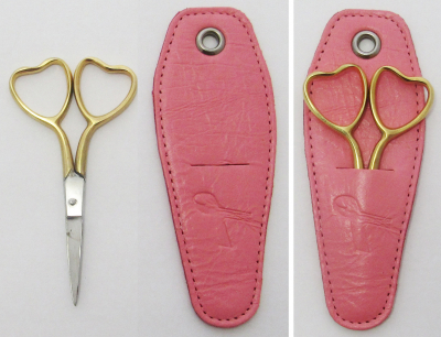 click here to view larger image of Heart Shaped Handle Scissors 3.5" (accessory)