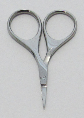 click here to view larger image of Needlepoint Curved Silver Scissors 2.5" (accessory)