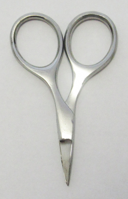 click here to view larger image of Needlepoint Straight Silver Scissors 2.5" (accessory)