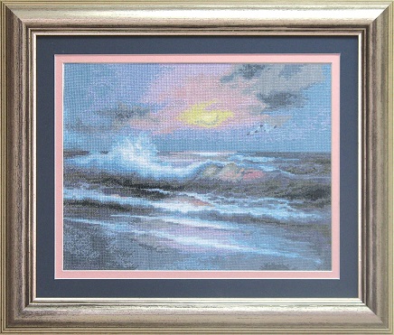 click here to view larger image of Sea Sunset (counted cross stitch kit)