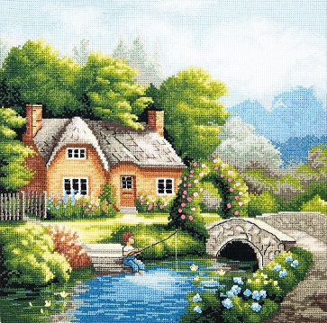 click here to view larger image of Summer Season (counted cross stitch kit)