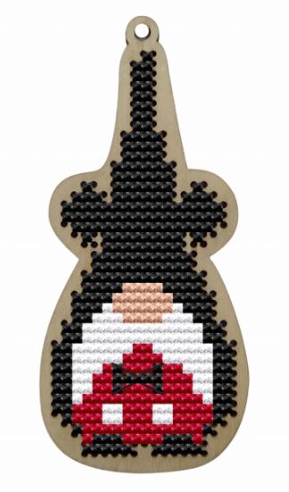 click here to view larger image of Gnome in a Smoking Suit (counted cross stitch kit)
