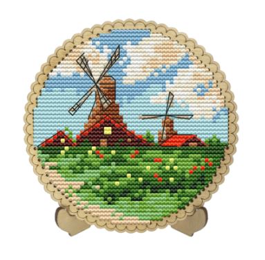 click here to view larger image of Wind Mills  (counted cross stitch kit)
