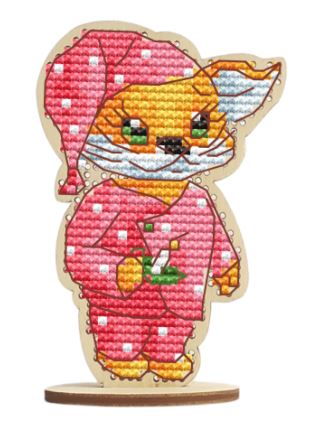 click here to view larger image of Sleepy Fox  (counted cross stitch kit)
