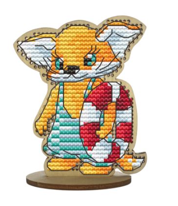 click here to view larger image of Summer Fox  (counted cross stitch kit)