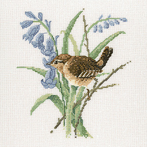 click here to view larger image of Wren (counted cross stitch kit)
