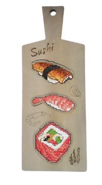 click here to view larger image of Sushi Set (counted canvas kit)