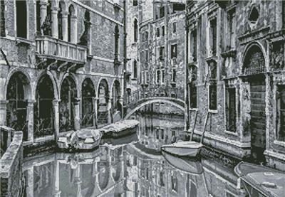 click here to view larger image of Venice Canal Black and White  (chart)