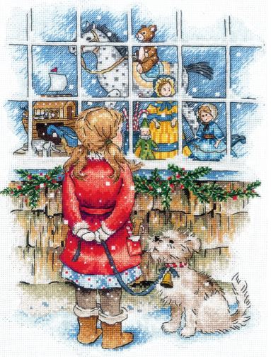 click here to view larger image of Cherished Desire (counted cross stitch kit)