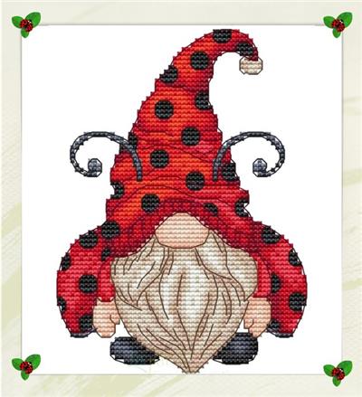 click here to view larger image of Ladybug Gnome (chart)