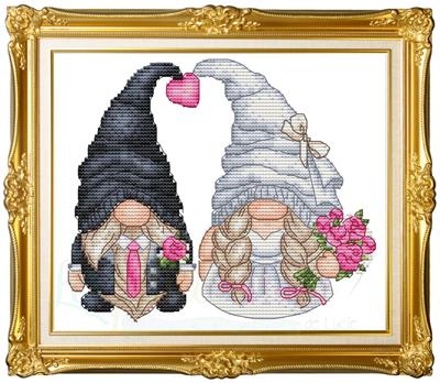 click here to view larger image of Wedding of Gnomes (chart)