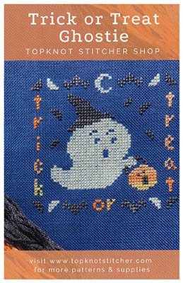 click here to view larger image of Trick Or Treat Ghostie (chart)